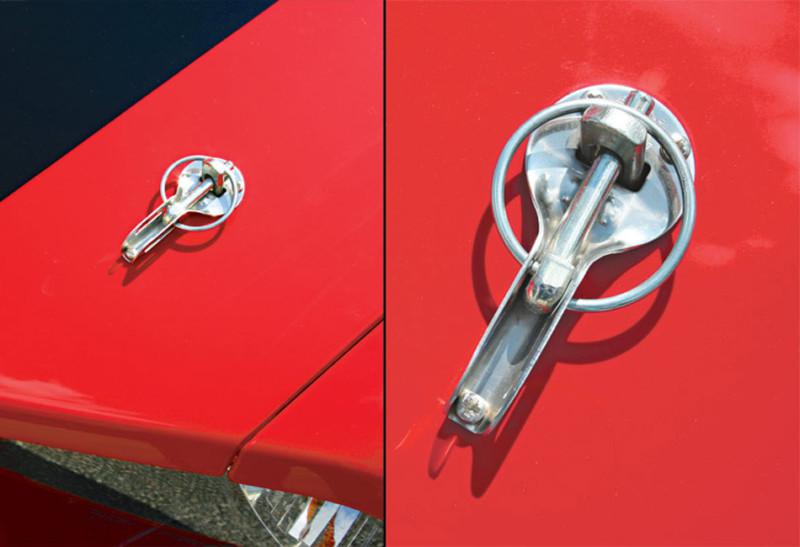 Buy Steeda Slide Style Captive Mustang Hood Pins 4803037 in Sarasota