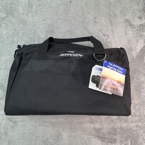 Jeppesen Pilot Bag Carrier Tote Black Nylon Carry On Shoulder Strap 11 x 5.5x 16, US $19.99, image 11