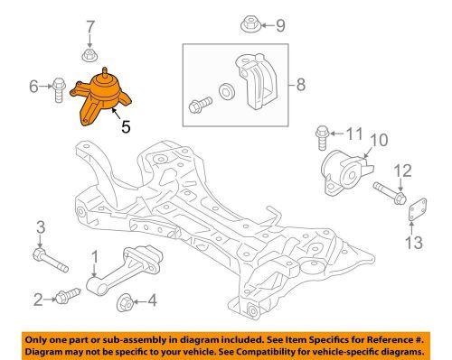 HYUNDAI OEM 2014 Sonata-Engine Mount-Side 218103Q850, US $282.53, image 2