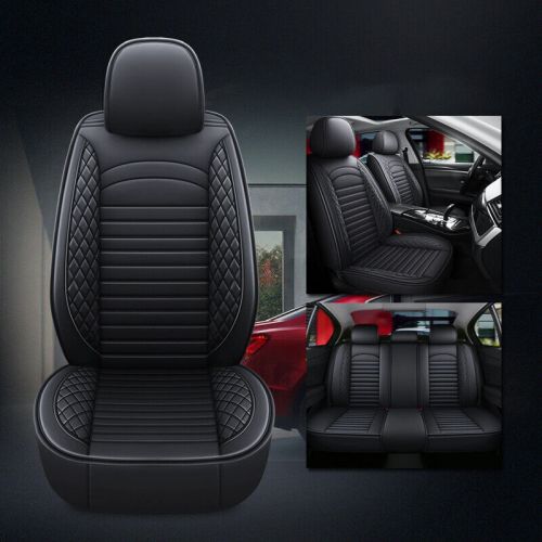 Faux Leather Car Seat Cover Full Set Breathable Waterproof For Honda Insight, US $59.99, image 4