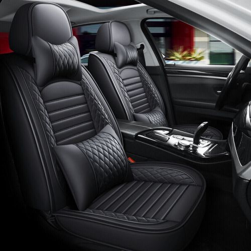 Faux Leather Car Seat Cover Full Set Breathable Waterproof For Honda Insight, US $59.99, image 6