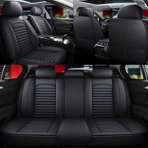 Faux Leather Car Seat Cover Full Set Breathable Waterproof For Honda Insight, US $59.99, image 10