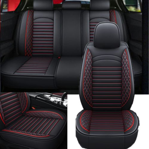 Faux Leather Car Seat Cover Full Set Breathable Waterproof For Honda Insight, US $59.99, image 19