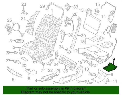 Genuine BMW Seat Belt Anchor Plate Cover 52107263084, US $98.73, image 2