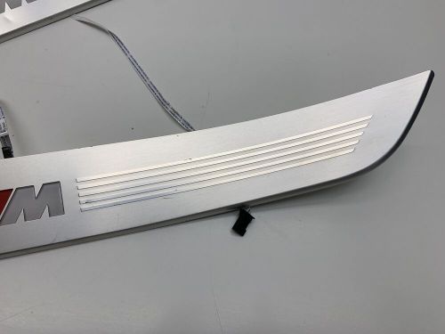 BMW 7 G12 2016 M Sport Illuminated Door Kick Plate Set 8061045-, US $, image 4
