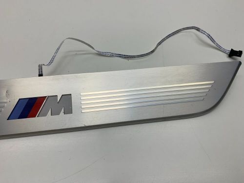 BMW 7 G12 2016 M Sport Illuminated Door Kick Plate Set 8061045-, US $, image 9
