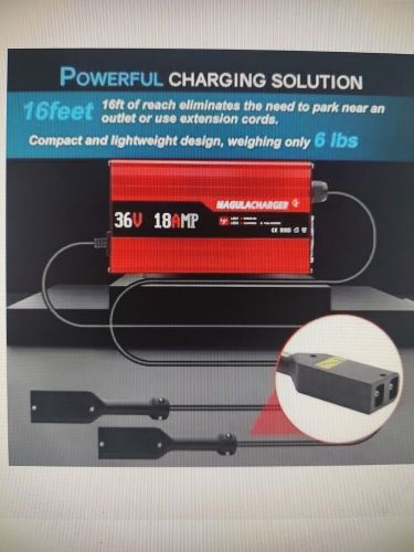 High Performance 36V 18A Golf Cart Battery Magula Charger for EZGO-D Style Plug, US $99.00, image 4