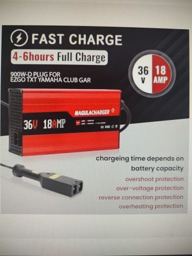 High Performance 36V 18A Golf Cart Battery Magula Charger for EZGO-D Style Plug, US $99.00, image 6