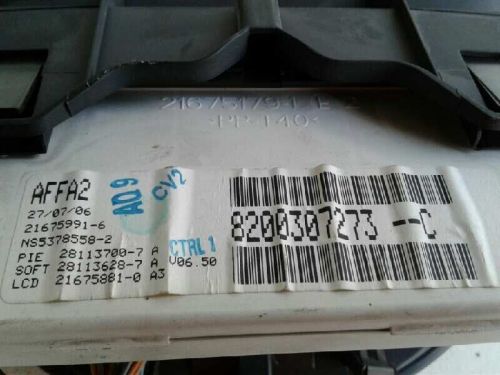 8200307273 MULTIFUNCTION DISPLAY FOR RENAULT CLIO III CONFORT DYNAMIQUE 2316436-, US $, image 7