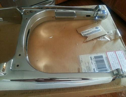 Vrsca v-rod 02-04 new chrome swingarm 48410-01