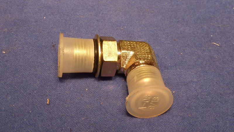 Blizzard snow plow adjustable elbow adapter hydraulic fitting #b60005 (new)