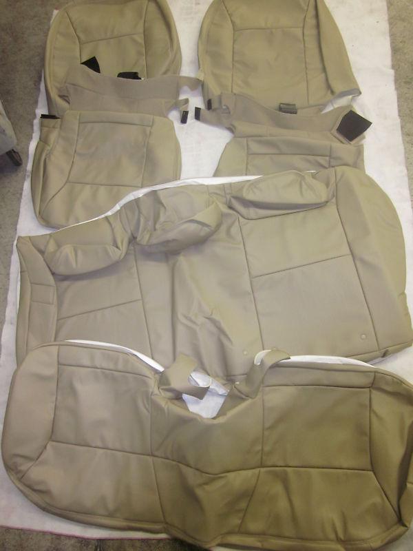 2010 10 chevy impala peca leather trim kit sandstone