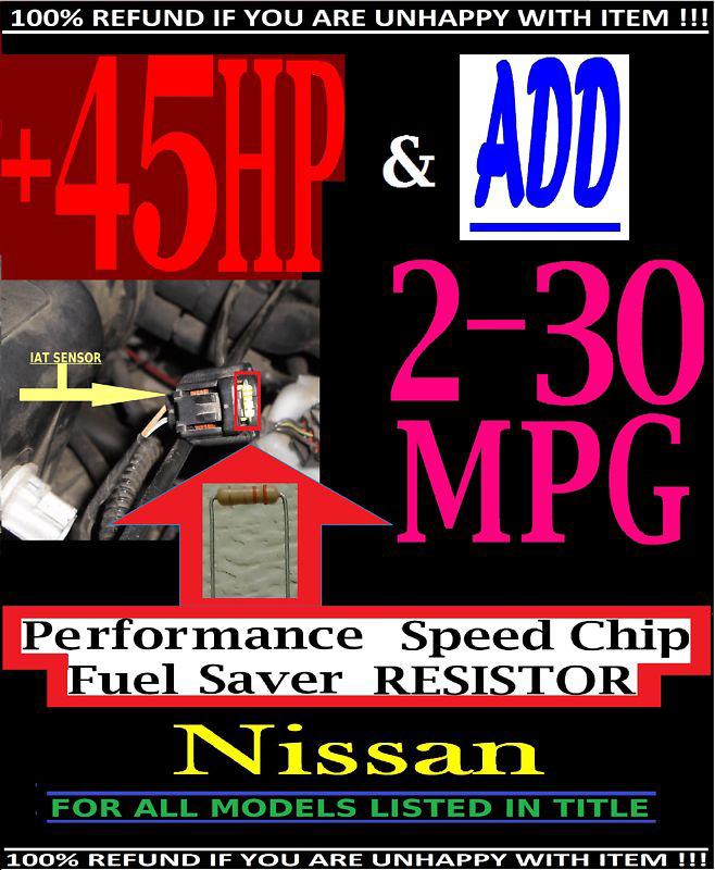 Nissan  xterra / titan 2000-2012  performance fuel saver speed chip resistor