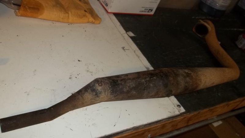 Yamaha 1974 dt360a enduro exhaust