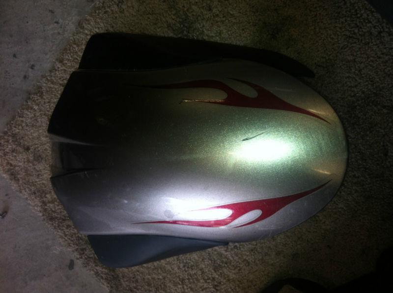 2006 kawasaki ninja 636 zx-6r front fender fairing plastic cowl cover forward
