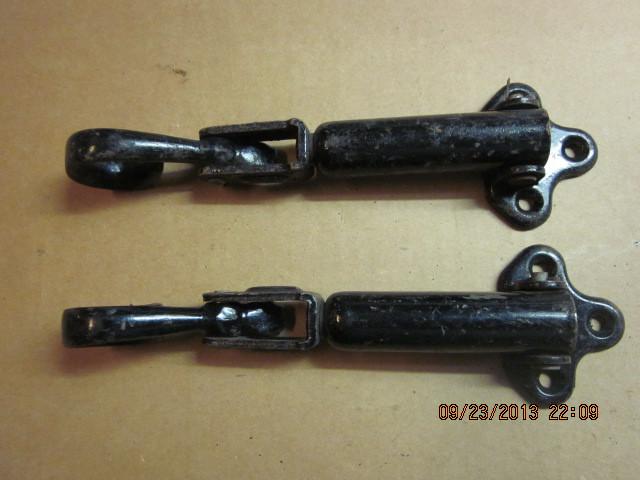 Diamond-t hood latches nos circa 50's 60's 