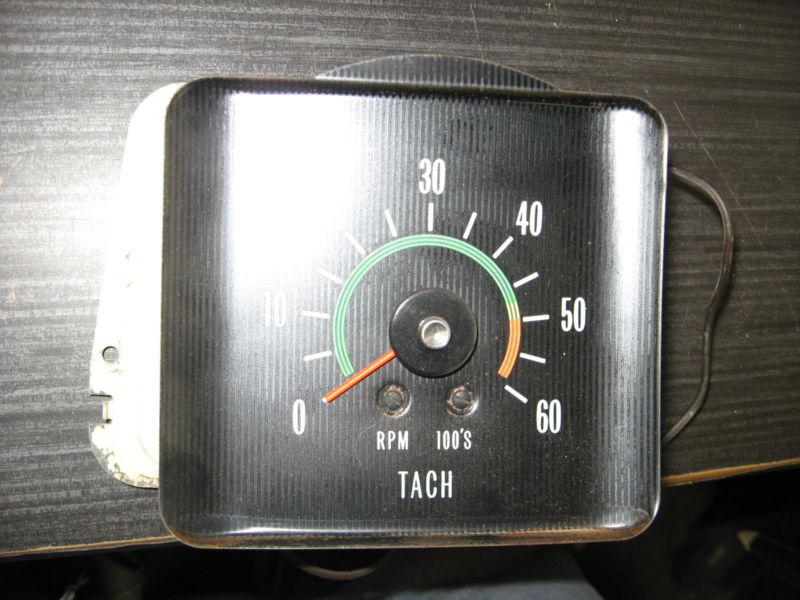 1966 impala 427 6000rpm tach very rare 1966 427 caprice