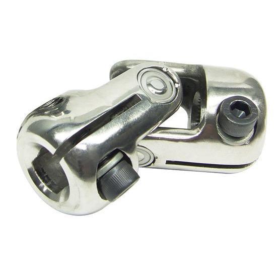 New unisteer stainless steel steering u-joint 3/4-36 to 3/4" dd