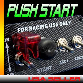 3 toggle switch - carbon start panel 350z 300z 240 tc