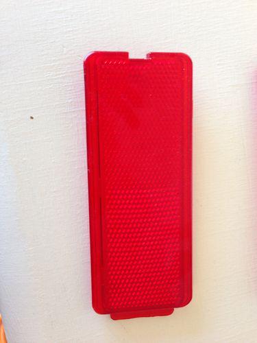 1999-2007 ford f250 f350 super duty inside front or rear door red reflector oem