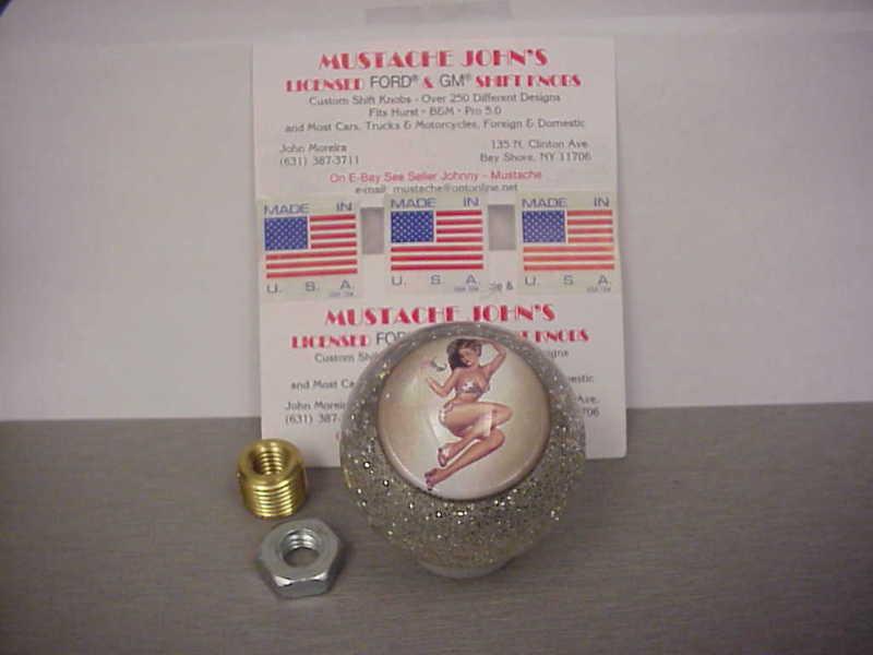 Buy 50's 60's Pin up Girl , polka dot bikini Custom made Shift knob