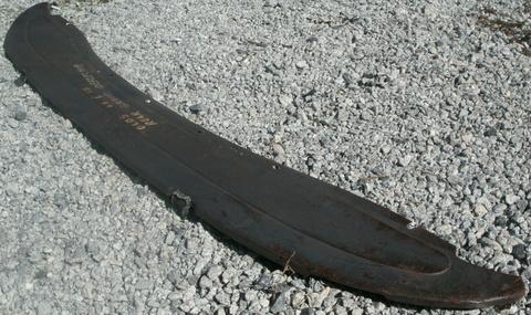 1941 41 Oldsmobile Olds Series 66 & 68 Rear Center Gravel Deflector Trim NOS, US $65.00, image 2