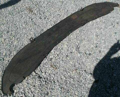 1941 41 Oldsmobile Olds Series 66 & 68 Rear Center Gravel Deflector Trim NOS, US $65.00, image 3