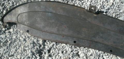 1941 41 Oldsmobile Olds Series 66 & 68 Rear Center Gravel Deflector Trim NOS, US $65.00, image 6