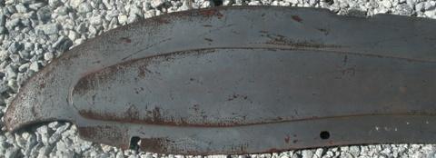 1941 41 Oldsmobile Olds Series 66 & 68 Rear Center Gravel Deflector Trim NOS, US $65.00, image 9