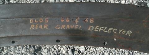 1941 41 Oldsmobile Olds Series 66 & 68 Rear Center Gravel Deflector Trim NOS, US $65.00, image 11