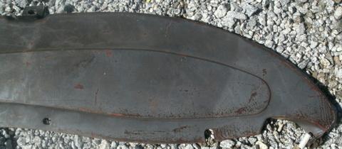 1941 41 Oldsmobile Olds Series 66 & 68 Rear Center Gravel Deflector Trim NOS, US $65.00, image 12
