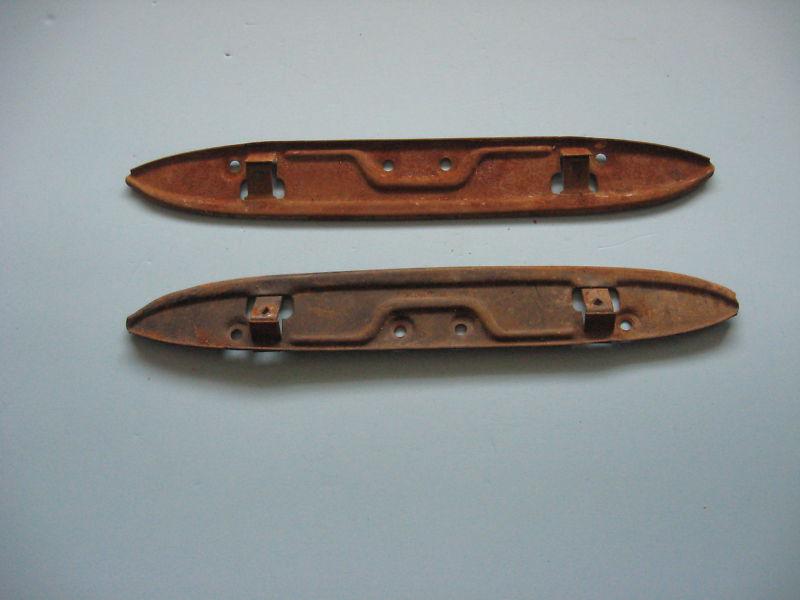 1957 chevrolet bel air convertible/2 door hardtop door arm rest mounting plates