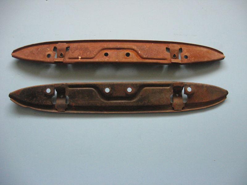 1957 Chevrolet Bel Air Convertible/2 Door Hardtop Door Arm Rest Mounting Plates, US $12.99, image 2