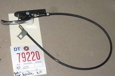 Jaguar 90 xj6 door handle inner right front 1990