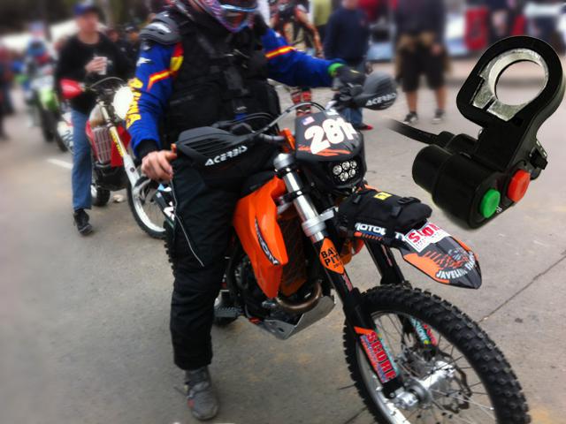 15w cree led head light lamp ktm dirt bike dual sport mx enduro off road 