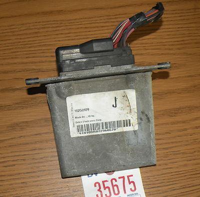 Achieva grand am skylark antilock brake control module computer abs