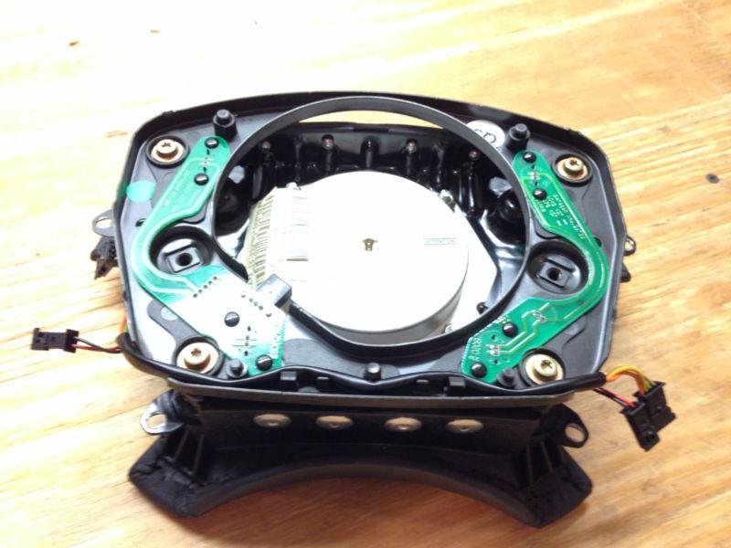 03 04 05 06 MERCEDES S430 STEERING WHEEL LEATHER AIR BAG BLACK 22046025989C29, US $225.00, image 5