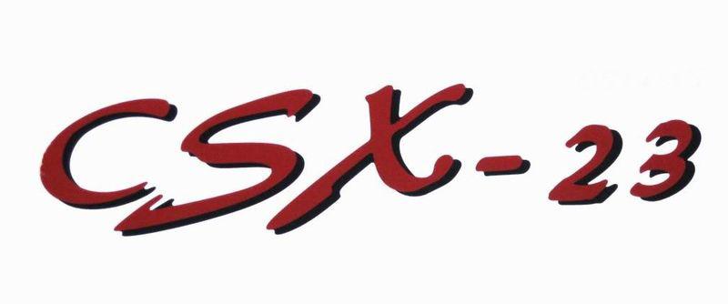 Glastron csx 23 decal genuine factory boat logo graphic