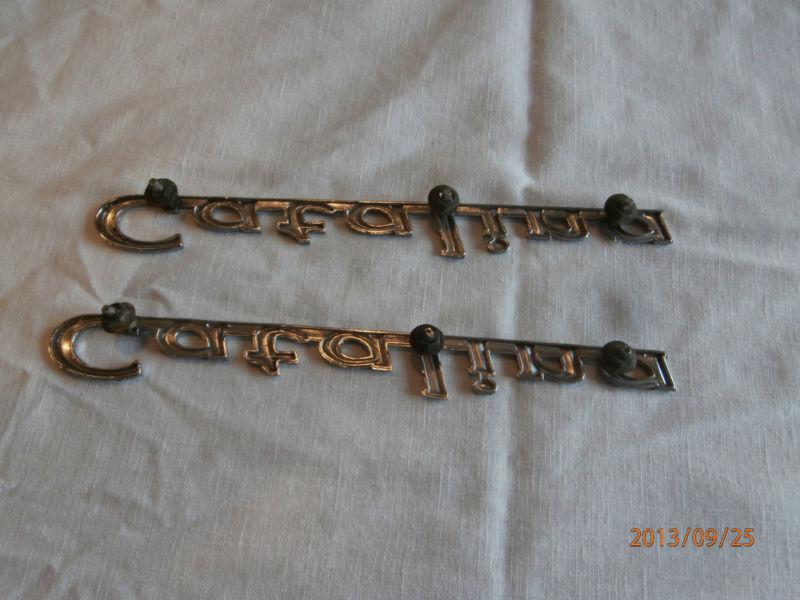 Pontiac Catalina Script Emblems Left and Right, US $30.00, image 4