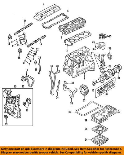 Nissan oem 132643z001 engine valve cover-valve cover