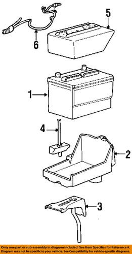 Ford oem yf1z10732ad battery-battery tray