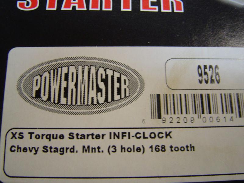 Powermaster XS torque mini starter part#9526 , US $160.00, image 2