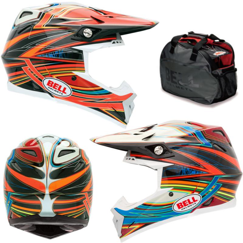 Bell helmet moto-9 tilt multi med motocross helmet