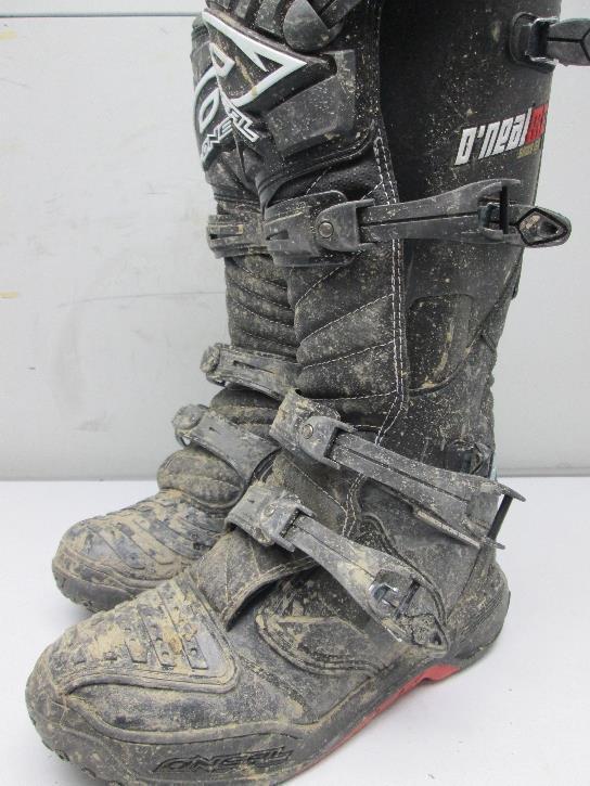 Oneal element offroad motocross boots black mens 12 / 46