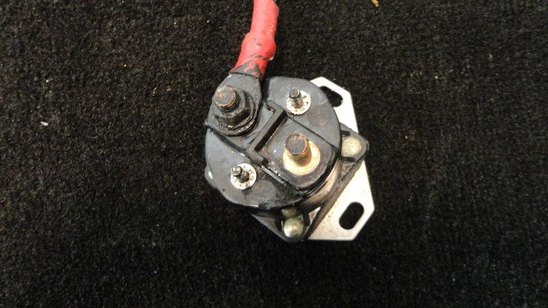 Starter solenoid assy #0985064, 2000 90hp evinrude ficht outboard motor
