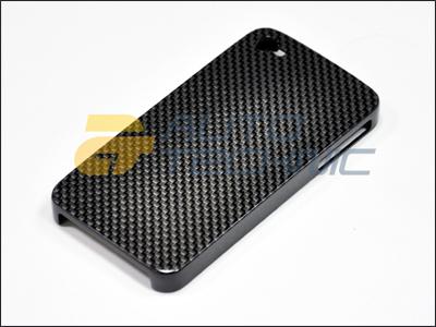 Apple iphone 4 4s real carbon fiber phone hard shell bumper cover protector case