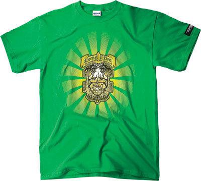 Fly long live tee green 2x 352-00852x
