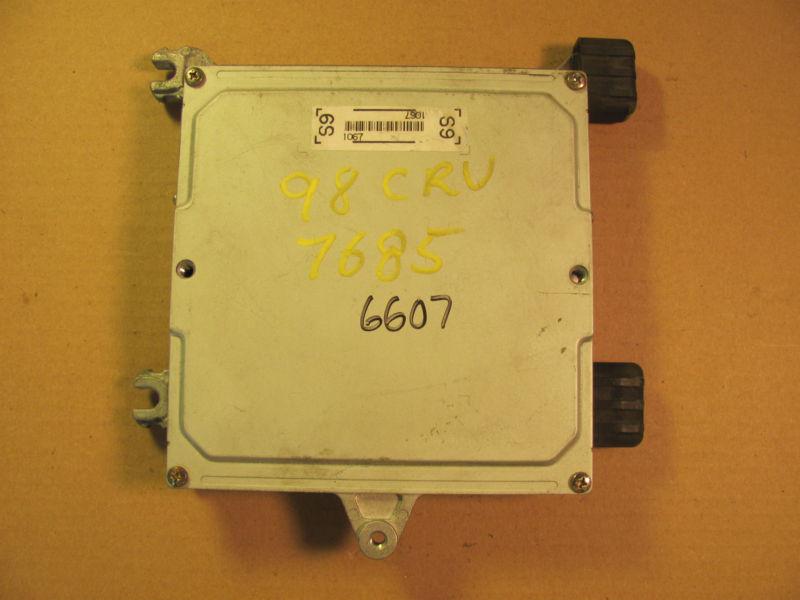 98 honda cr-v lx 4x2 auto calif ecu ecm computer number 37820-p3f-l61