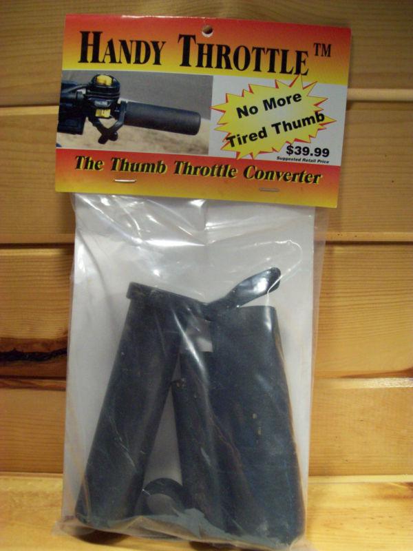 New atv thumb throttle converter *handy throttle*  snow mobile   made in usa