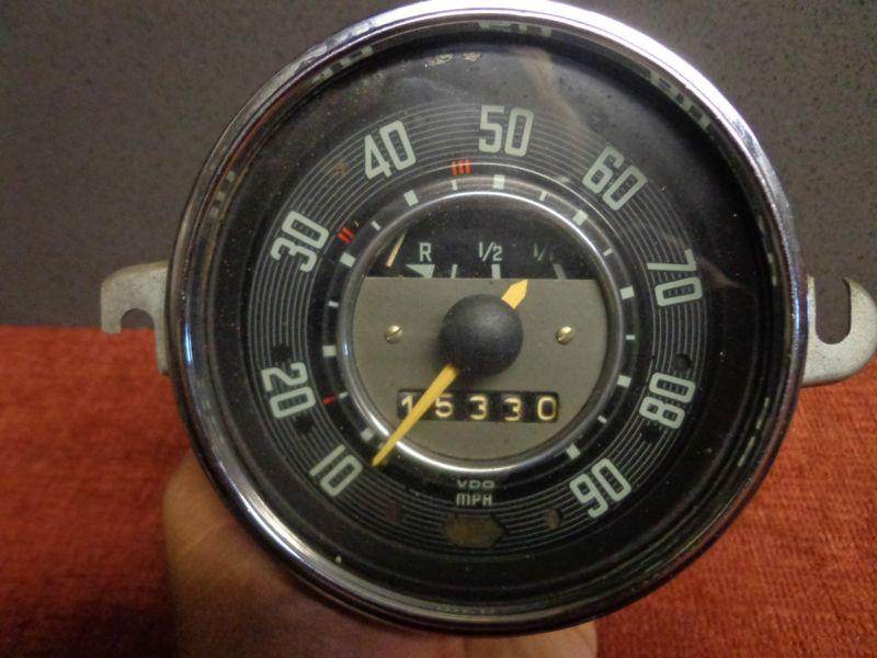 Buy vintage vw bug speedo gauge fuel gauge volkswagen beetle 1968 in